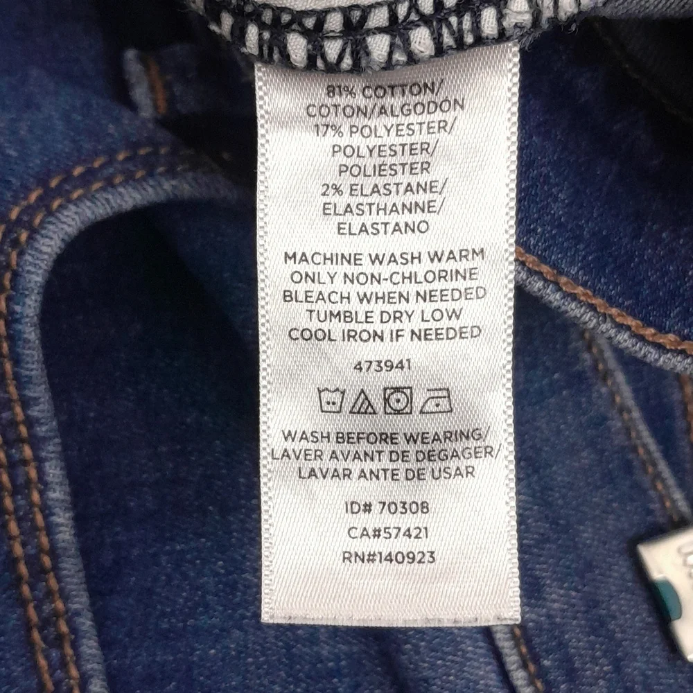 Loft Outlet Petite Blue Denim Modern Skinny Jeans - Picture 11 of 11